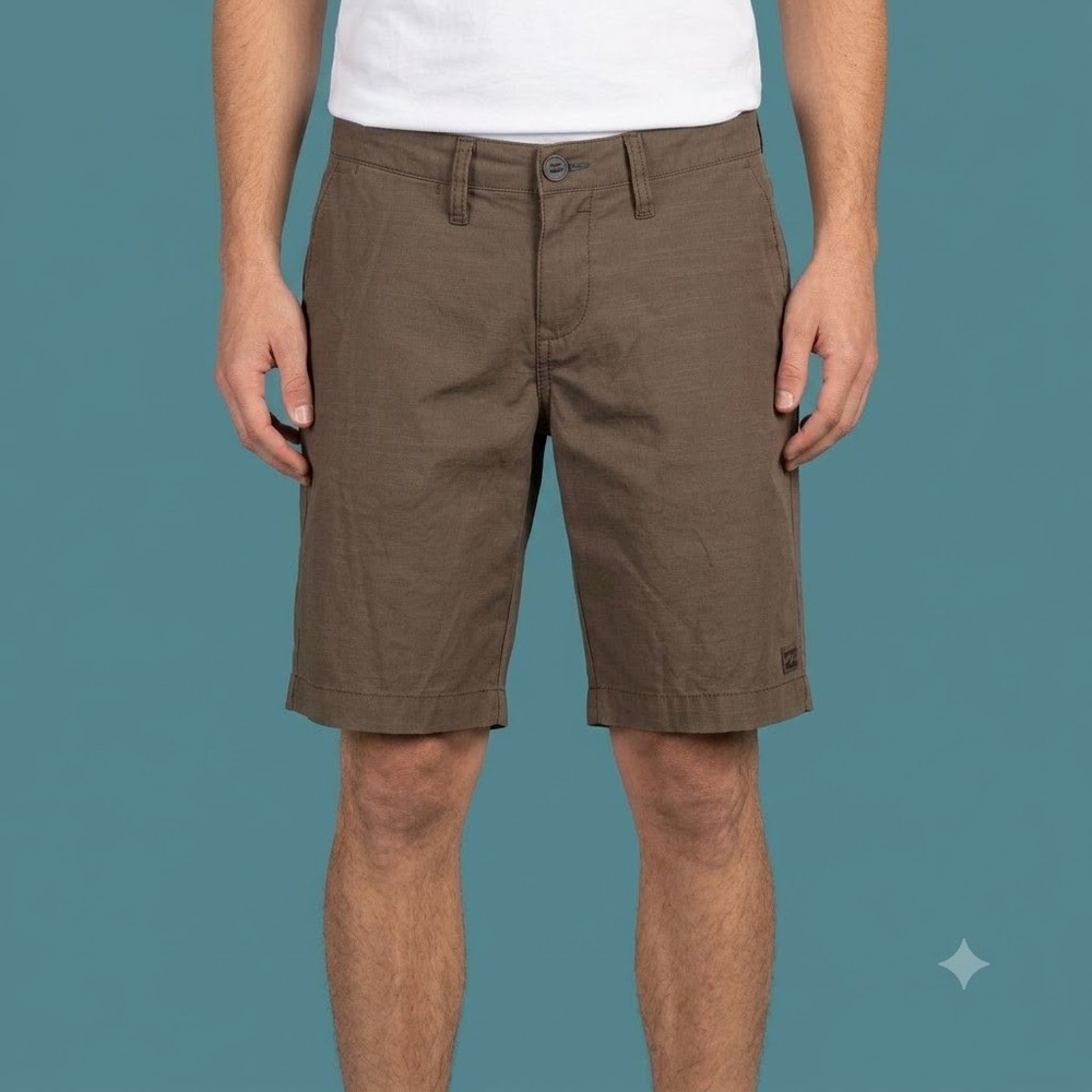 Billabong Crossfire Submersibles Hybrid Shorts Mens 28 Brown Recycler Stretch